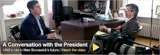 A conversation with the president