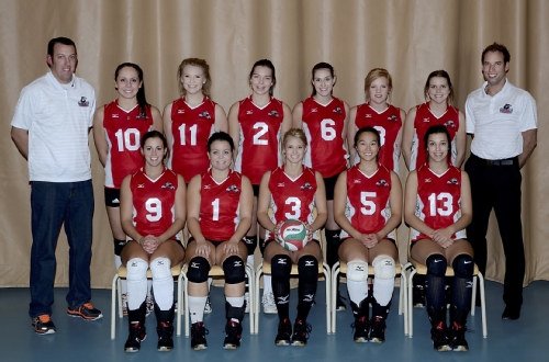 2012 Women's Volleyball Team