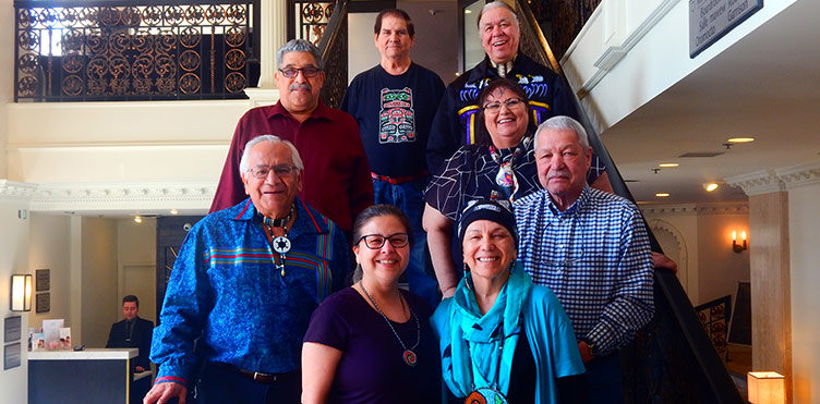Members of the Elders Council include Andrea Colfer, George Paul, Gilbert Sewell, Eldon Bernard, Walter Paul and Patsy McKinney (not pictured).