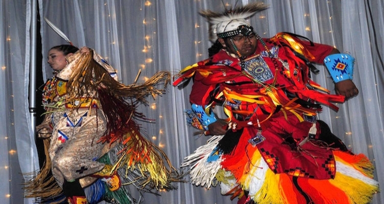 Red and Black Revue traditional indigenious dancing