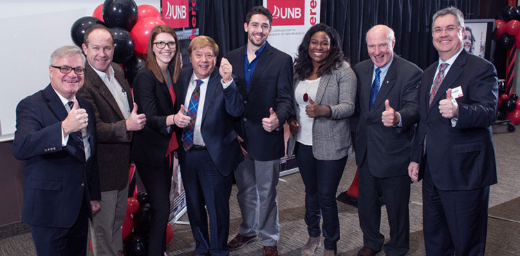 UNB alumni and friends have contributed $77 million towards the $110-million goal