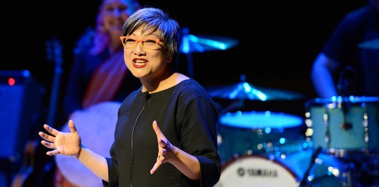Eva Choi was a guest speaker at Beakerhead 2017