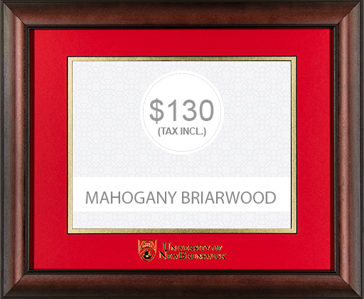 Mahogany Briarwood frame