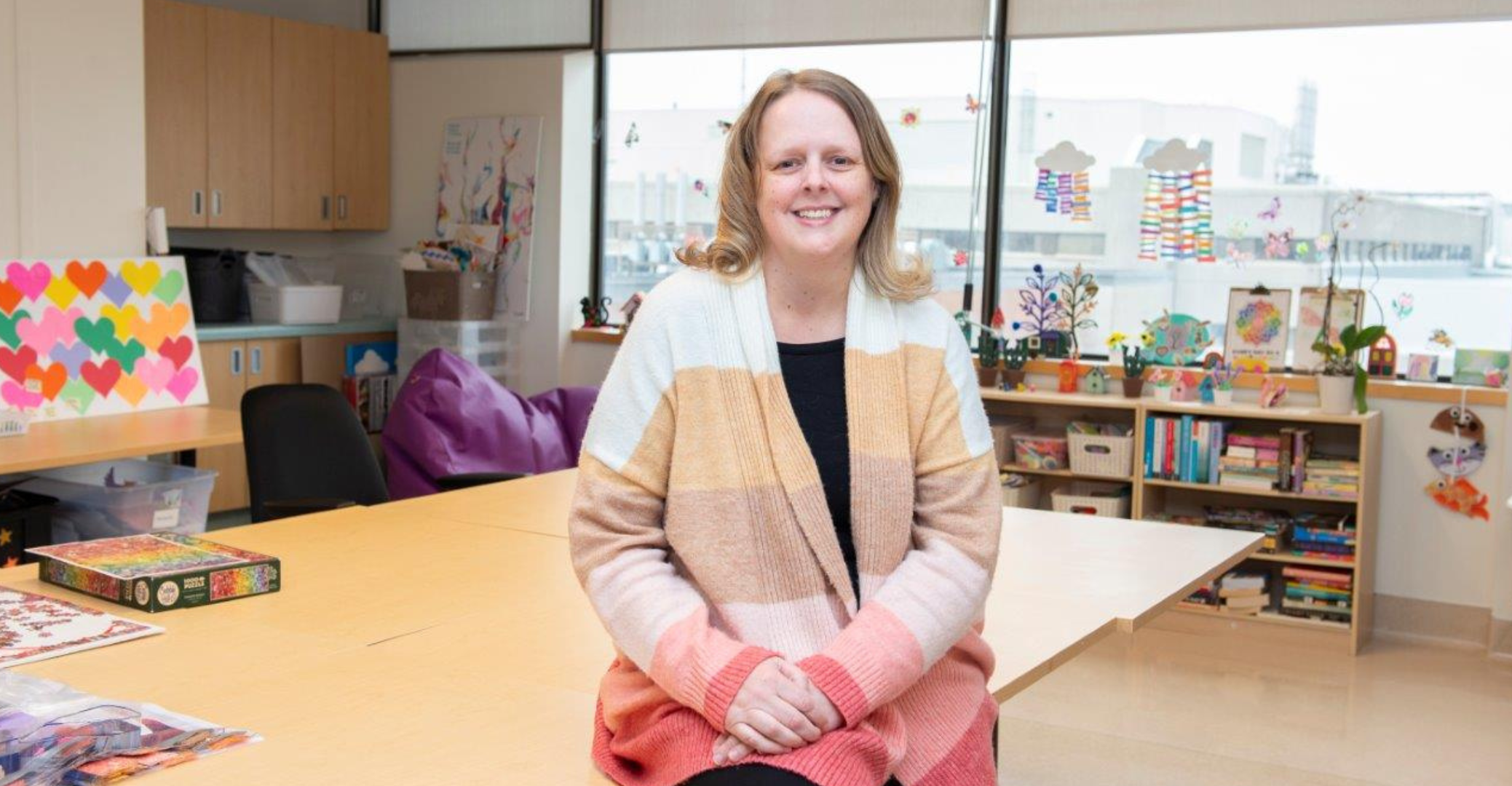 Sarah Giroux is helping others to find the light