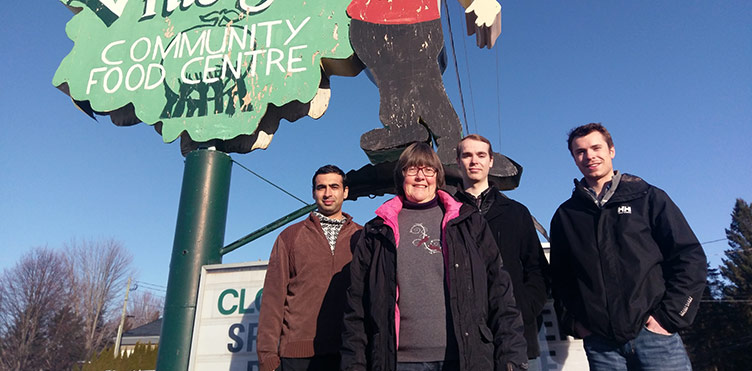 Gaurav Malik, Alison Juta, Alexander MacGregor and Aaron Sentner