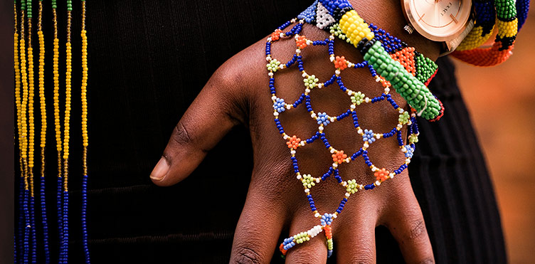 Photo of beadwork