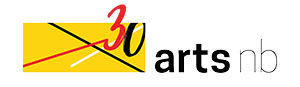 artsnb 30th anniversary logo