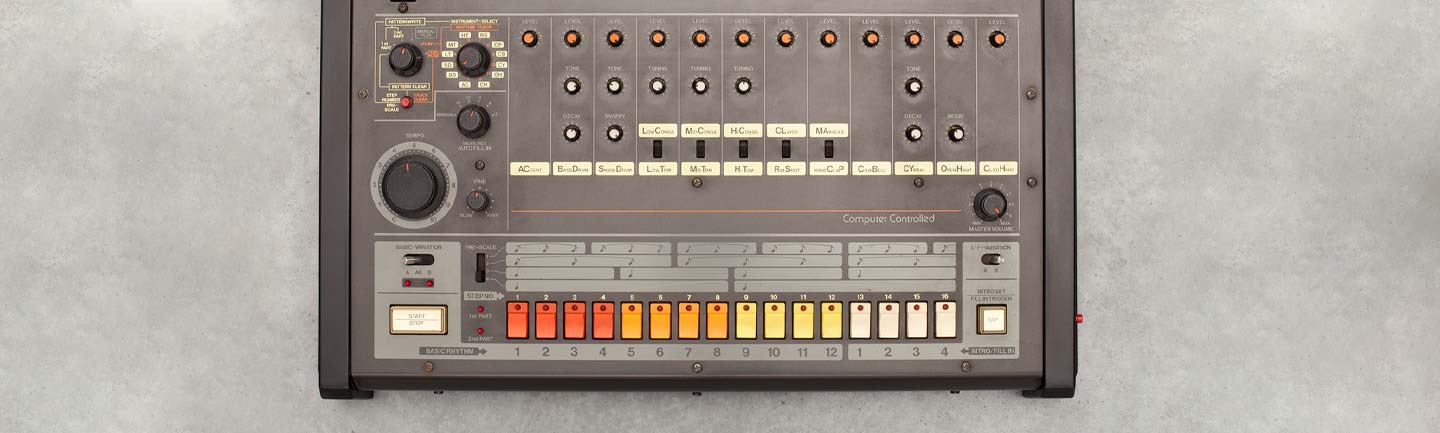 Photo of synthesizer equipment