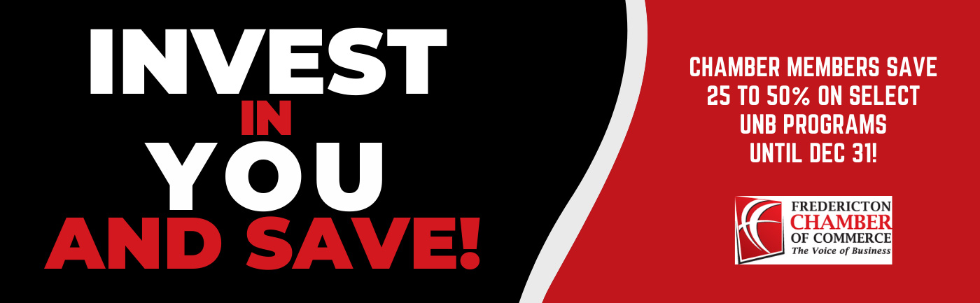 Banner that reads: Invest in you and save!