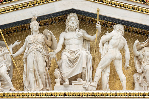Sculpture of Greek Gods