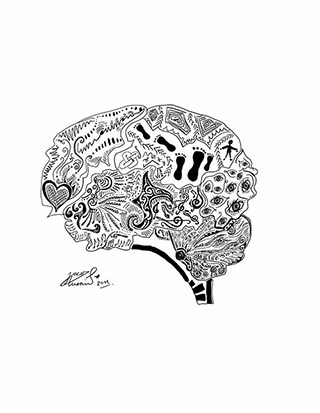 Brain artwork