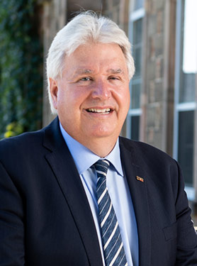 Dr. Paul J. Mazerolle, UNB President and Vice-Chancellor