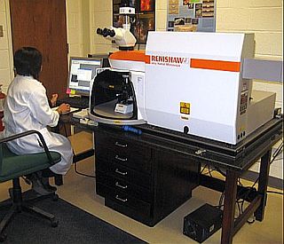 Renishaw inVia micro-Raman spectrometer