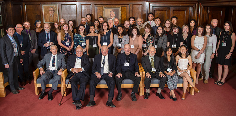 Beaverbrook Scholars gather at the annual dinner in 2019