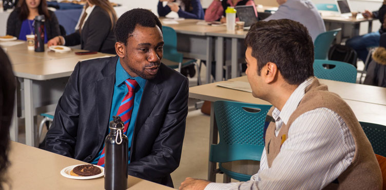 students attending a workshop