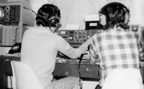 Craig, VE1QT, and Steve, VE1BCZ,