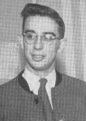 UNB yearbook, Up The Hill, year 1953, Radio Club, Image 1, Bob Kavanagh