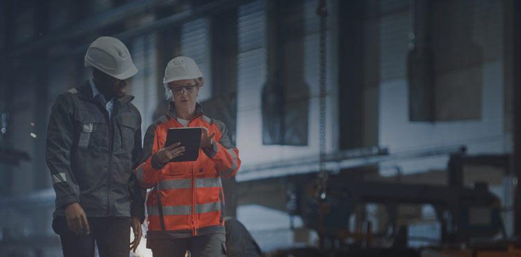 Photo of two colleagues