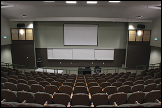 Ganong Hall Lecture Theatre viewed from rear