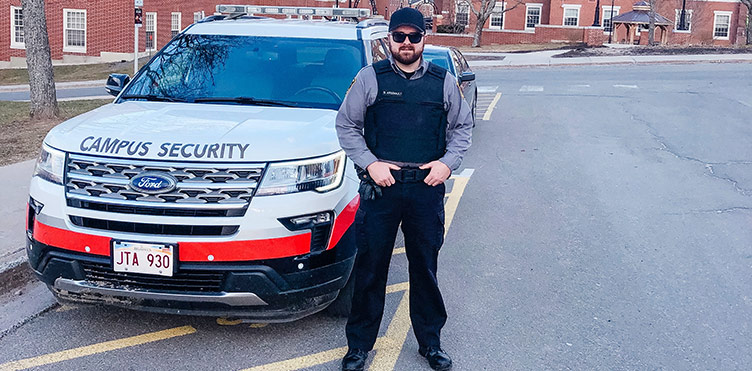 photo of UNB Security guard